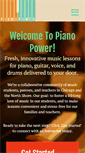 Mobile Screenshot of pianopower.org